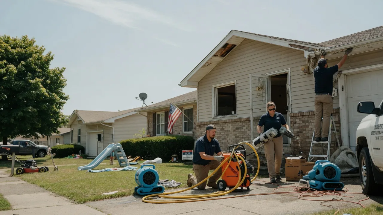 Water Damage Restoration in Ashmore, IL near me